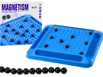 Jeu stratégique magnétique avec billes