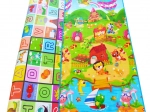Tapis de jeu éducatif pour enfants à deux couches
