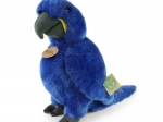 Perroquet en peluche ara hyacinthe 25 cm éco-responsable