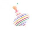 Toupie en tôle colorée 13,5 cm