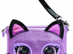Sac-bracelet interactif PURSE PETS Purdy Purrfect – chaton violet aux yeux LED