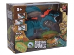Dinosaure télécommandé avec effets 30 cm