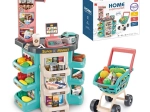Supermarché pour enfants avec chariot et 47 accessoires Woopie