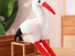 Cigogne en peluche – jouet tout doux et câlin 37 cm