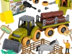 Ferme avec tracteur et véhicules démontables