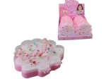 Set de bagues pour filles, 12 pcs dans une boîte cadeau