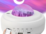 Projecteur nocturne LED ciel étoilé avec aurore et haut-parleur Bluetooth
