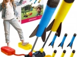 Ensemble de lancement de fusées double pour enfants avec fusées en mousse