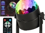 Boule disco LED RGB avec télécommande