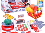 Caisse enregistreuse pour enfants avec scanner et balance, panier et accessoires