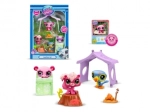 Ensemble de 3 figurines Littlest Pet Shop Camping