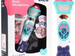 Microphone karaoké pour enfants 12m+ avec changement de voix, enregistrement et lumières