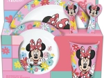 Set de table en plastique MINNIE, 5 pièces