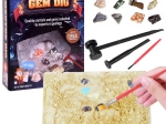 Kit archéologique – fouilles avec pierres précieuses pour enfants