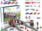 Train électrique avec pont et tunnel