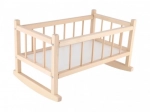 Berceau en bois pour poupées