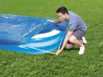 Bestway bâche pour piscine 262 × 175 cm