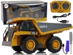 Camion-benne RC avec télécommande 2,4 GHz et benne mobile