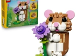 Creator 3-en-1 adorable hamster avec fleur