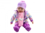 Poupée bébé fille 50 cm avec petits cœurs