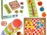 Woopie Green Écureuil au verger – jeu familial coopératif en bois