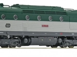 Locomotive diesel Roco ČD 750 « Brejlovec »