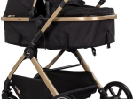 Poussette combinée 2‑en‑1 Chipolino Pearl Noir