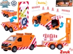 Kids Globe Traffic VW Transporter – modèle en métal avec lumières et sons