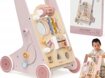 Trottinette en bois pour tout-petits PolarB rose