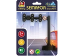 Feu de signalisation avec effets lumineux et sonores
