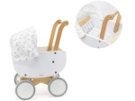 Poussette en bois pour poupées avec nacelle Viga PolarB