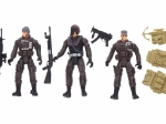 Set de soldats 11 cm avec armes