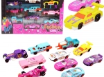 ensemble de petites voitures métalliques pour filles – 10 pièces