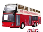 Autobus à deux étages RC 1:18 rouge avec télécommande