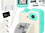 Appareil photo instantané pour enfants avec imprimante thermique et carte 32 Go