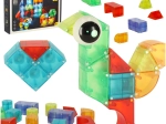 Blocs de construction magnétiques lumineux 3D – 32 pièces