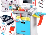 Chariot médical pour petits docteurs avec instruments interactifs