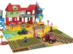 Set Ferme – ferme pour enfants avec tracteurs, bâtiment et animaux