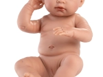 Llorens New Born fille – poupée réaliste avec corps entièrement en vinyle 43 cm