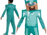 Déguisement enfant Steve en armure de diamant Minecraft 127–136 cm (7–8 ans)