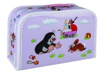 Valise pour enfants Krtek et poussette violet