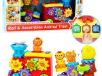 Petit train musical interactif avec ourson