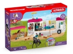 Transporteur pour chevaux Schleich Horse Club avec figurines
