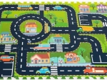 Tapis puzzle en mousse ville et routes IPLAY