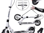 Grande trottinette urbaine pliable avec suspension et freins jusqu’à 100 kg