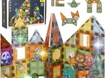 Blocs magnétiques lumineux pour enfants