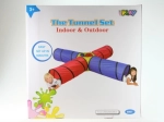 Tunnels de motricité pour enfants en forme de croix
