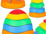 Pierres d’équilibre sensorielles – parcours d’équilibre pour enfants, 5 pièces
