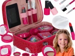 Valisette maquillage et manucure pour enfants, set de 22 pièces