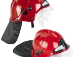 Casque de pompier pour enfants avec visière relevable MSA – rouge